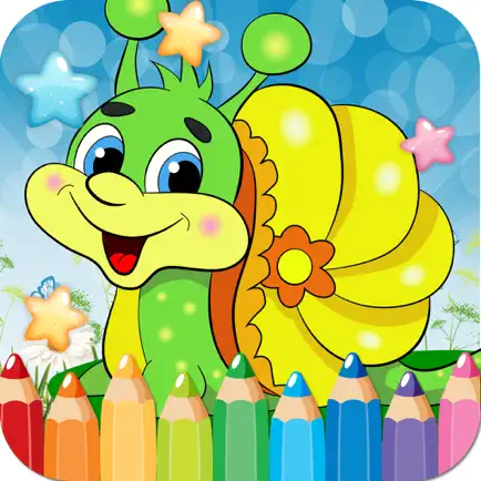Snail Drawing Coloring Book - Cute Caricature Art Ideas pages for kids Cheats