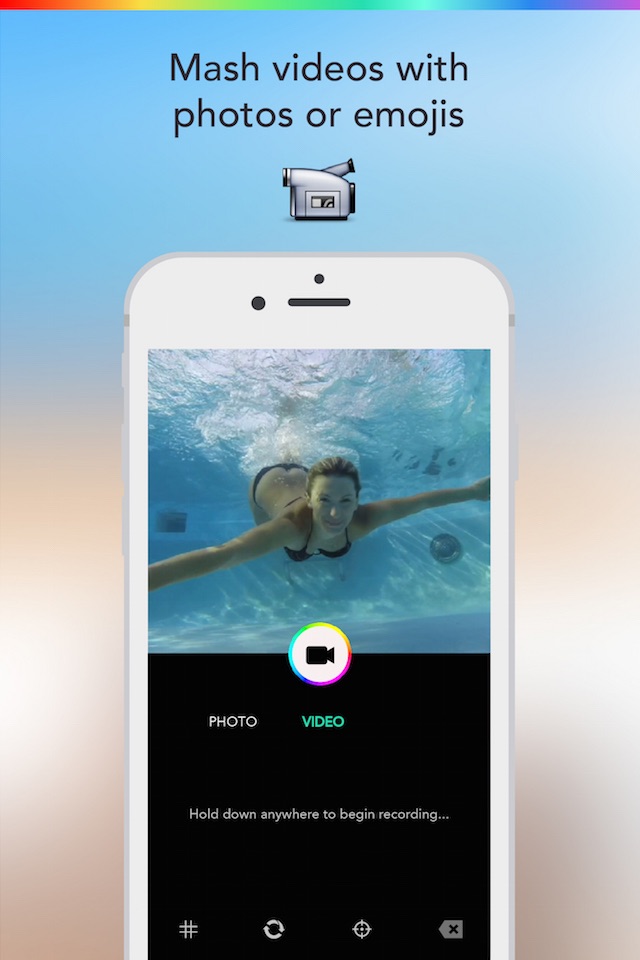 Mento - Frontback Collage & Blend of Photo, Video & Emojis Camera screenshot 3