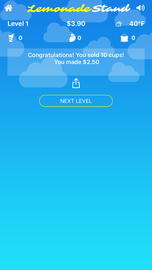#3. Classic Lemonade Stand (iOS) 由: Dustin Fields