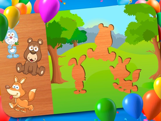 Puzzles for Kids - a fun task for children iPad screenshot
