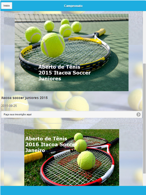 Entertennis app screenshot 3