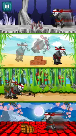 Game screenshot Ninja Panda 3 apk