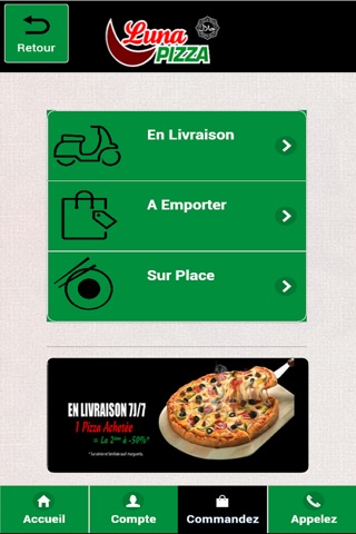 Luna Pizza screenshot 2