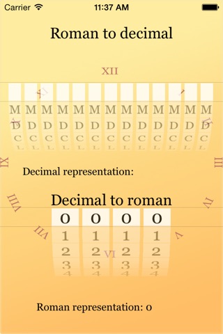 Roman Numerals (No ads) screenshot 3