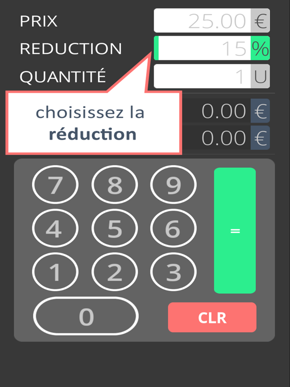 Screenshot #6 pour Calculatrice de réduction
