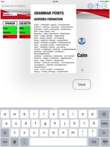 English Quinto de Primaria Segundo Trimestre Flyers 2 for iPad screenshot 4