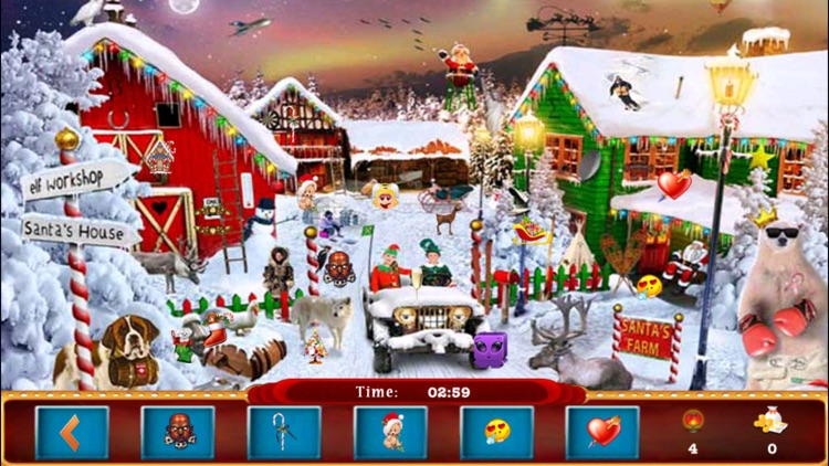Hidden Objects Santa's House screenshot-3