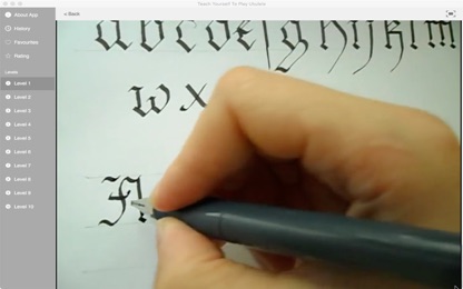 Calligraphy screenshot 5