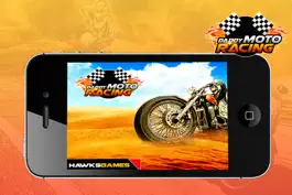 Game screenshot папа мото гоночный - использование мощный ракета для стали мотоцикл гоночный победитель mod apk