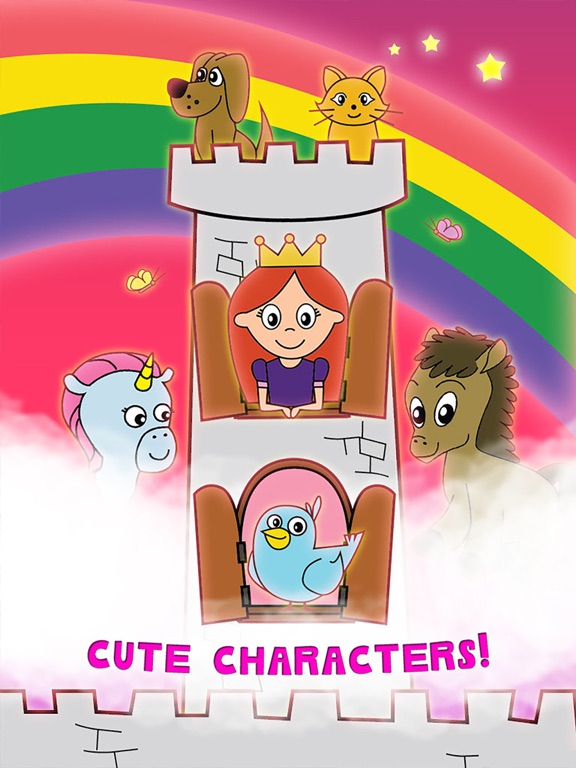 Screenshot #5 pour Princess Fairy Tale Wonderland Coloriage pour les enfants et la famille Édition Intégrale préscolaire