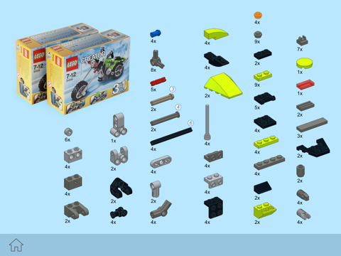 Screenshot #5 pour Spider for LEGO Creator 31018 x 2 Sets - Building Instructions