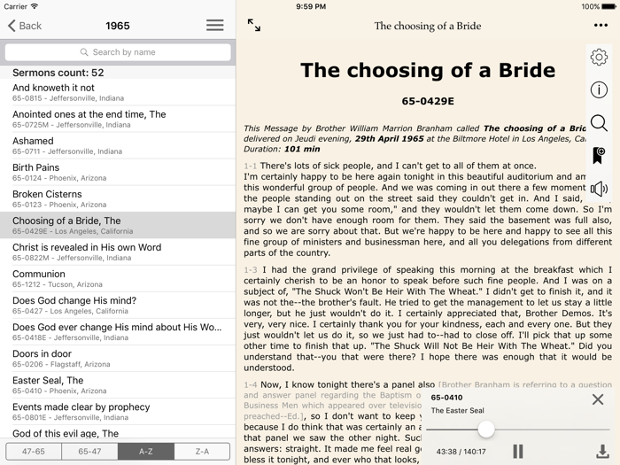 The Message - Sermons of William Branham