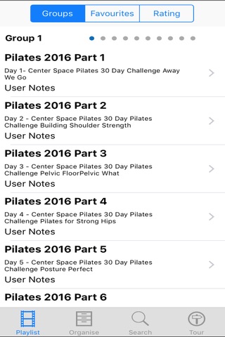 Pilates 2016 screenshot 2