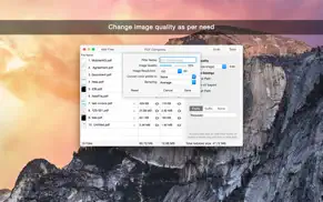 pdf - compress, reduce and optimize iPhone Captures Décran 2