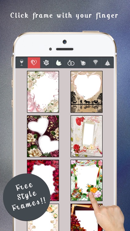 Photo Frame Editor : Glass, Nature, Wedding, Diomond and more collection of photo frame