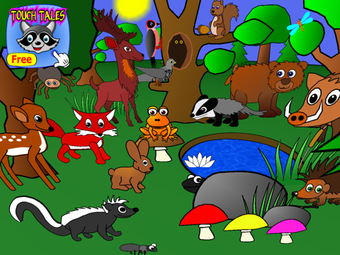 tiere kinder, kleinkinderspiel ipad bildschirmfoto 1