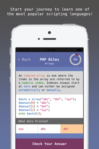 PHP Bites - Learn How to Code in PHP with Interactive Mini Lessonsのおすすめ画像2
