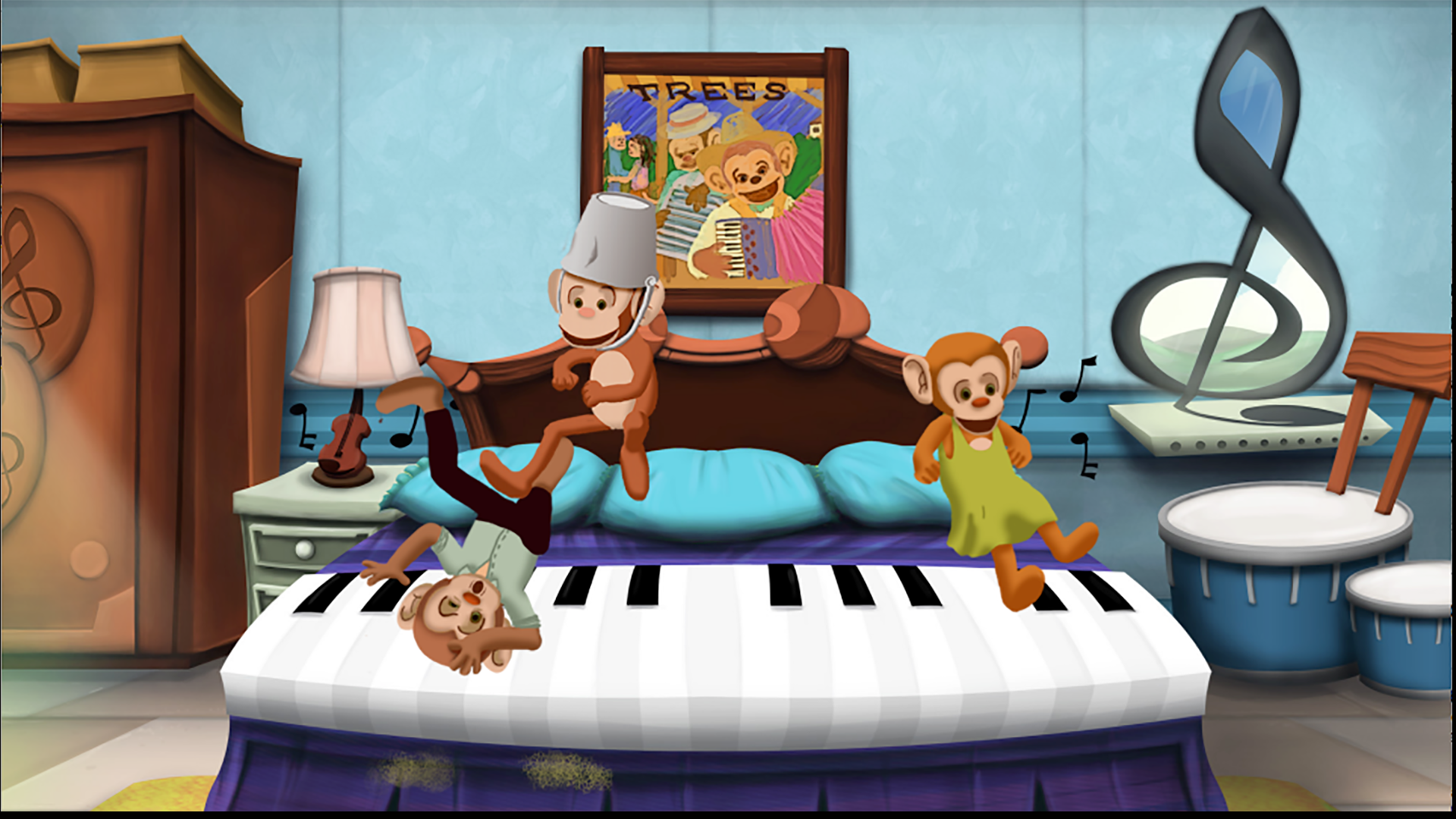 5 Musical Monkeys screenshot 3