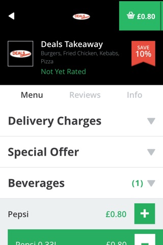 Deals Takeaway screenshot 4