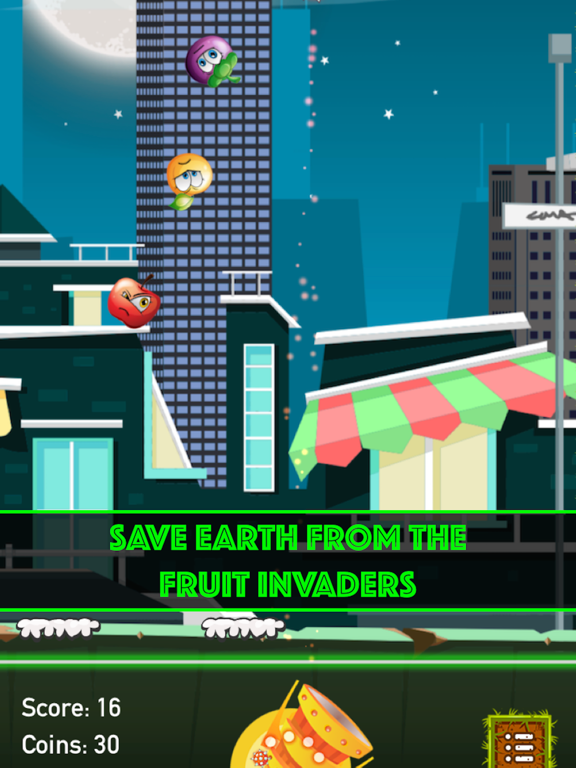 Screenshot #5 pour Fruit Invaders - Shoot Fruit. Save Earth. Big Fun.