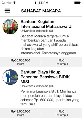 Sahabat Makara UI screenshot 2