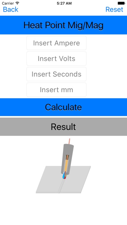 Welding Heat Point Calc