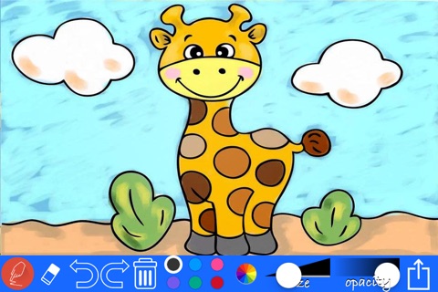 Draw and Paint For Kids - Fun app for your kids to draw and color their own creation! screenshot 2