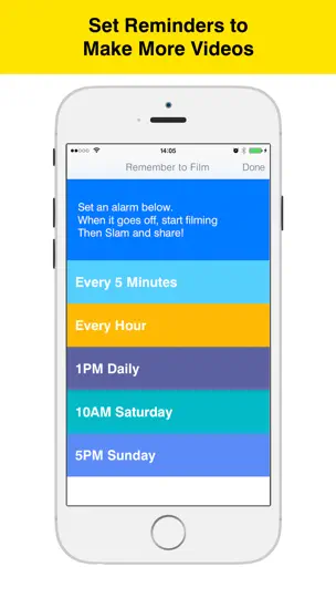 Скриншот VideoSlam - Instant Video Compilations From Your Videos And Photos на iPhone 5