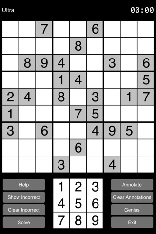 Sudoku - Advanced Sudoku App for iOS screenshot 3