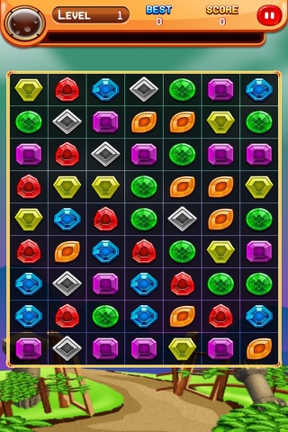 Jewels Match Crush Pop：A classic jewel match 3 time killer casual game screenshot 3