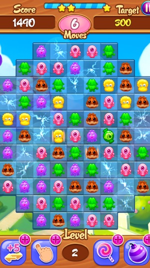 Monster Match-3 Puzzle Saga HD