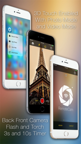 RemoteCam: Live Preview & Full Camera Photo Video Remote Control From Your Watch screenshot