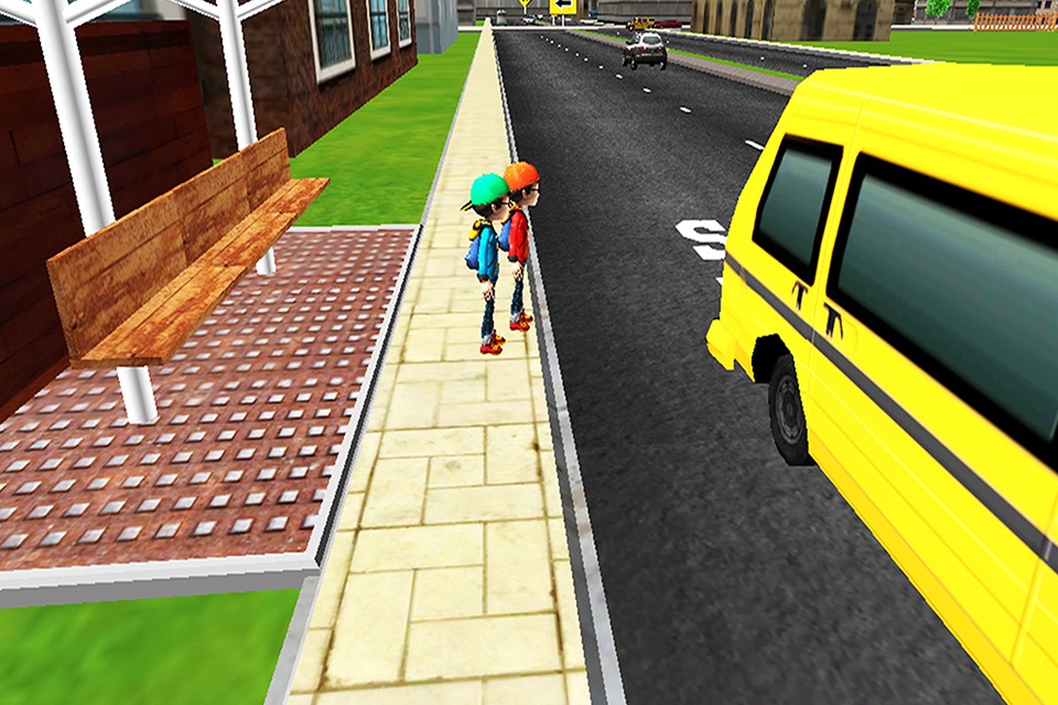 Bus Simulator - School screenshot 2