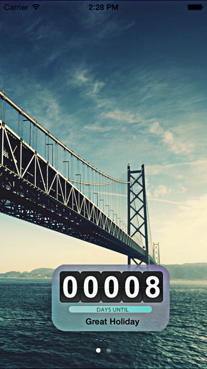 Digital Event Countdown: Big Days For Your Life