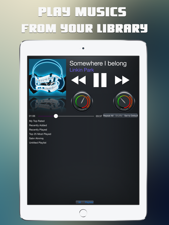 Screenshot #5 pour Nightcore Music Player