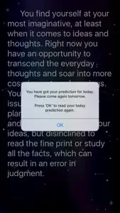 Daily Horoscope Fingerprint Scanner screenshot #5 for iPhone