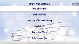 Christmas Carols Sing-Along screenshot #1 for Apple TV