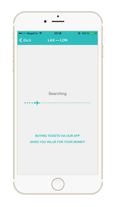 All airlines - cheap airline tickets & airfare deals iPhone screenshot 5 - Travel app