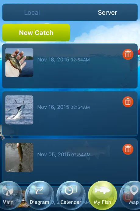 Fishing Deluxe - Best Fishing Times Calendar