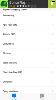 free sms message templates - useful for daily sms iphone screenshot 1