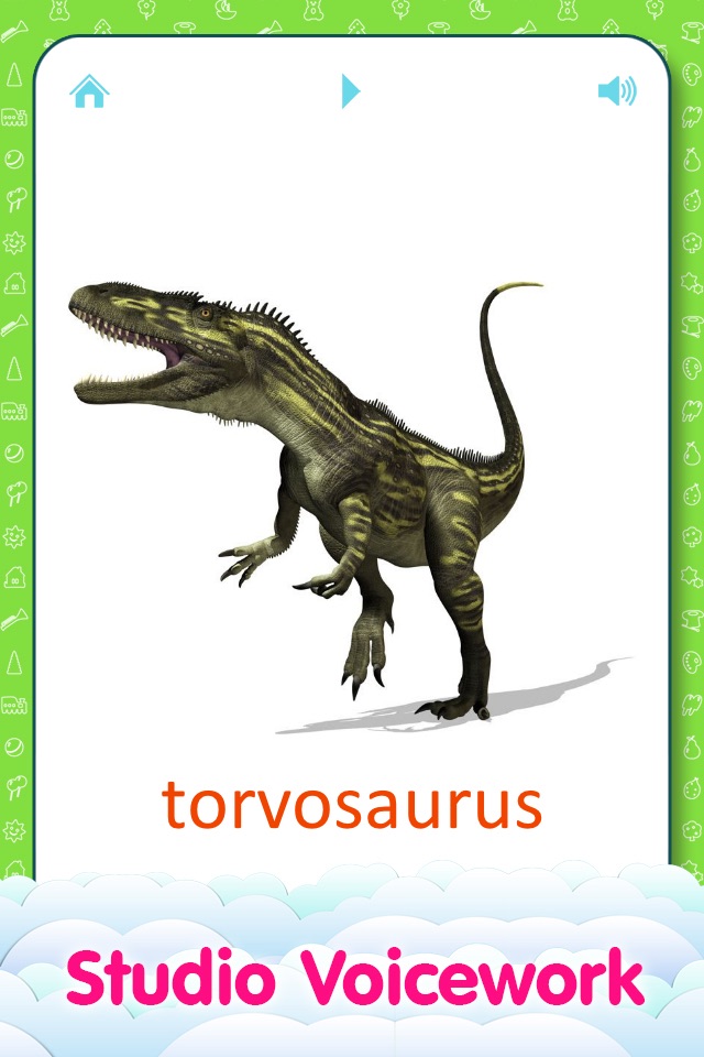 Dinosaurs for Kids - Learn My First Words with Child Development Flashcards screenshot 4