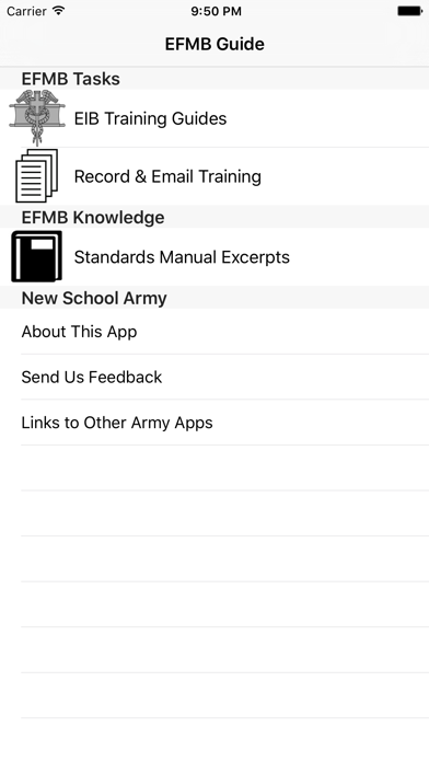 Screenshot #1 pour EFMB Expert Field Medic Badge