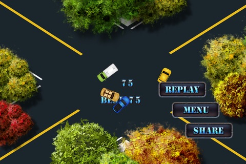 Speed Racing - brain reaction car crashing screenshot 2