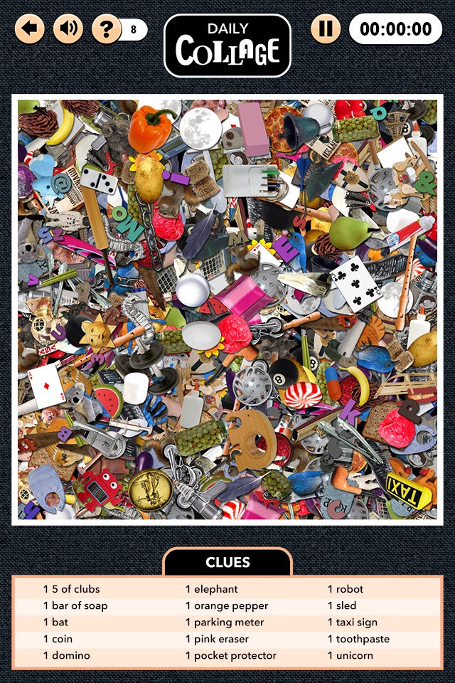 Daily Collage - A Hidden Object Game screenshot 2