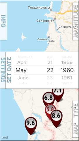 Earthquake PulseEarth - Maps & Information, Earthquakes historyのおすすめ画像1