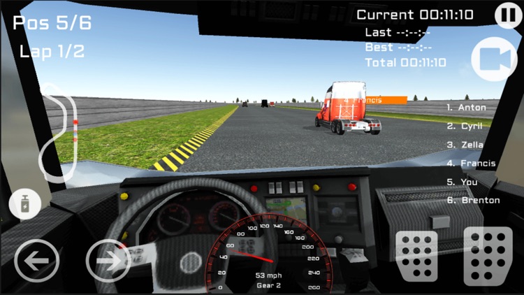 Truck Racer Driver 2016 - Free screenshot-3