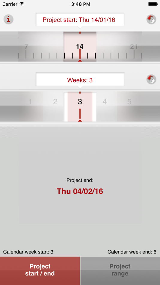 Calendar Week Calculator - 1.4 - (iOS)