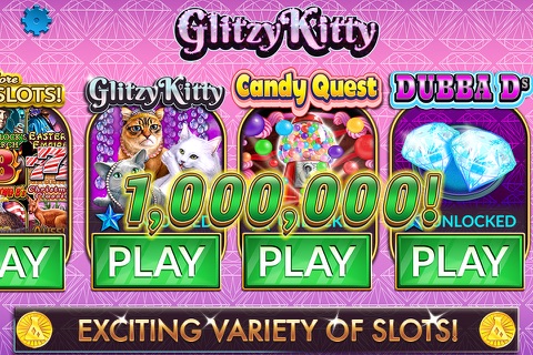 Glitzy Kitty Free Slots Casino screenshot 4