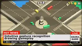 Game screenshot T-Rex crush traffic: Survival apk