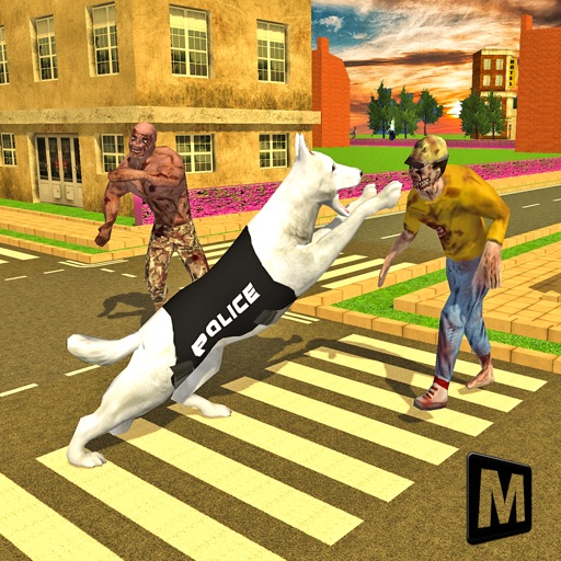 Police Dog vs Dead Zombies by Imran Sohail